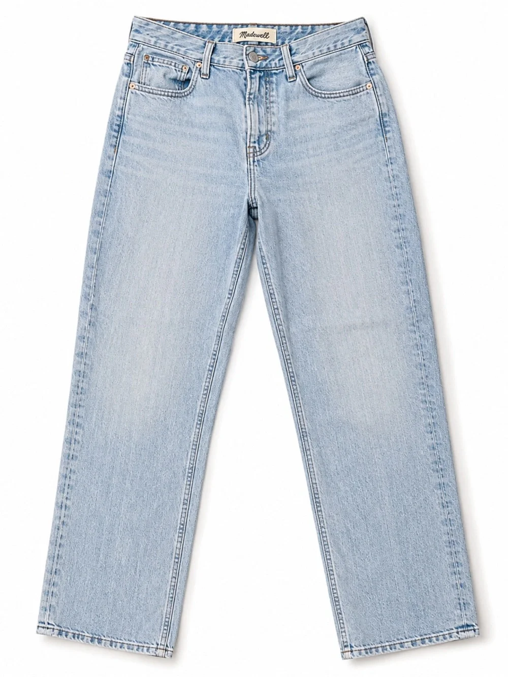 Madewell The Perfect Vintage Jean Fitzgerald Wash Size 27 Light Wash